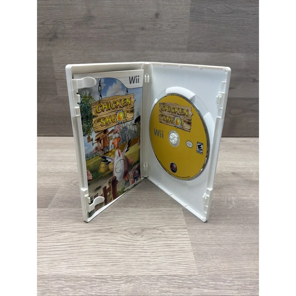 Nintendo Wii Game Lot Of 8. All Tested. Wii Play, Chicken Shoot, Beach Sports